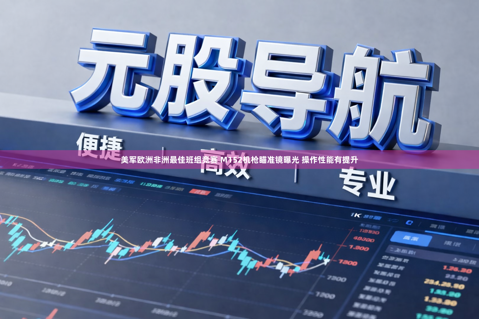 美军欧洲非洲最佳班组竞赛 M152机枪瞄准镜曝光 操作性能有提升